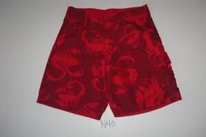 Reversible Swim Trunks Size 36 Red Scorpion -0813N40